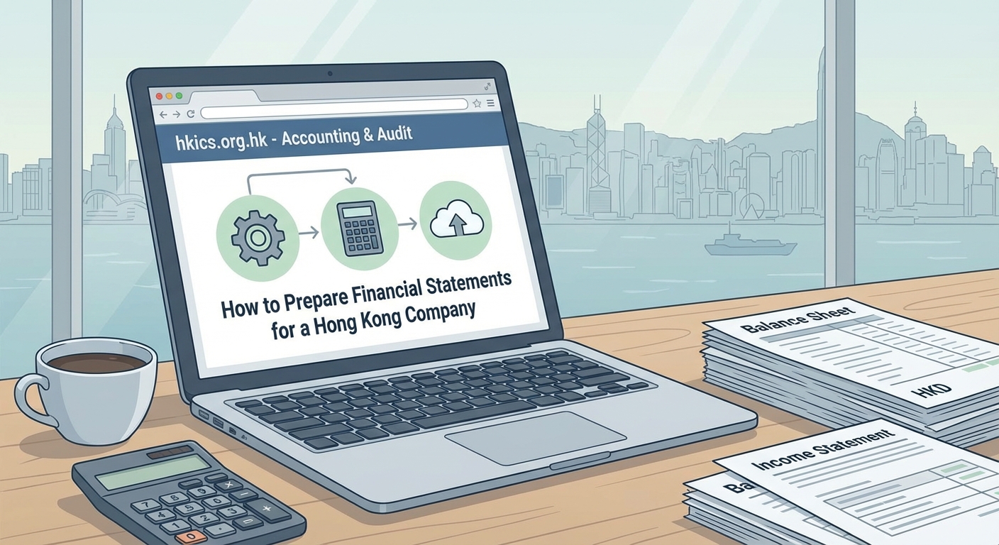 How to Prepare Financial Statements for a Hong Kong Company - Illustration 1