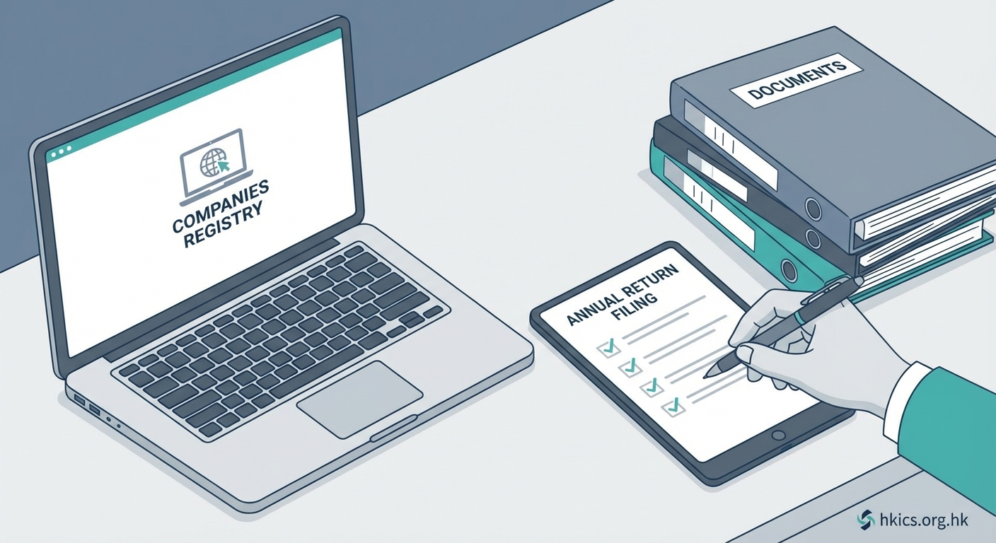 Filing Annual Returns with the Companies Registry: Step-by-Step - Illustration 1