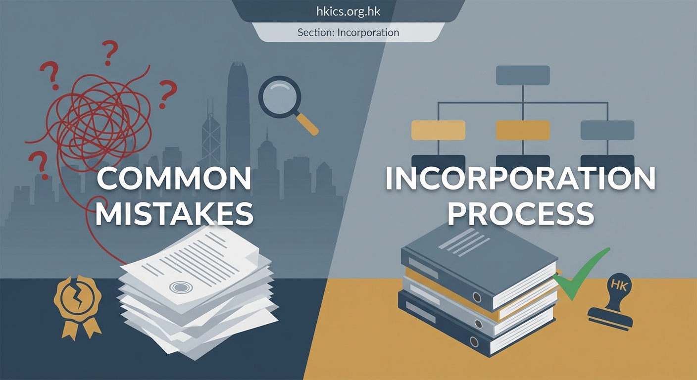 Common Mistakes When Incorporating a Company in Hong Kong — 1