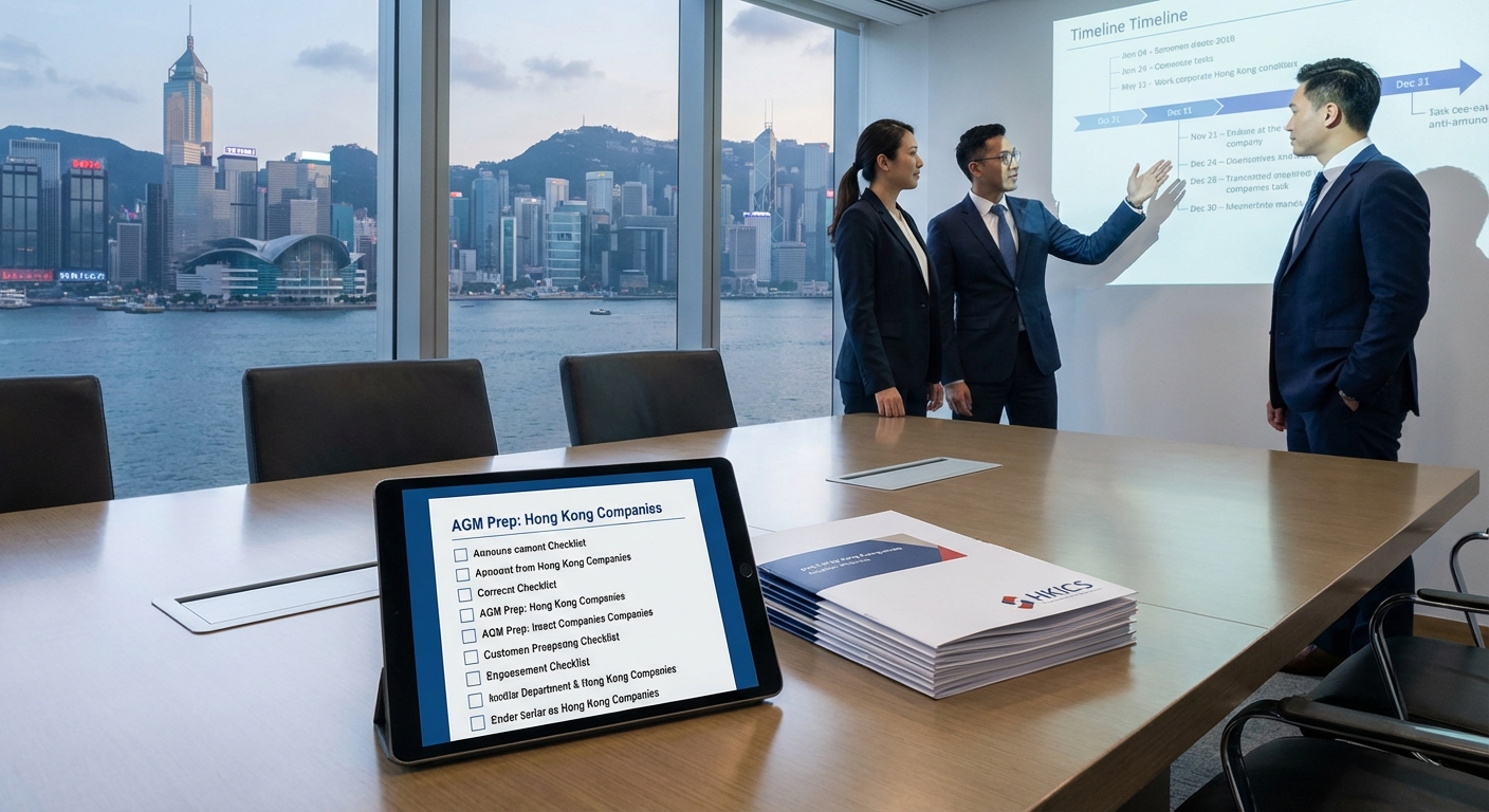 Preparing for Annual General Meetings in Hong Kong Companies