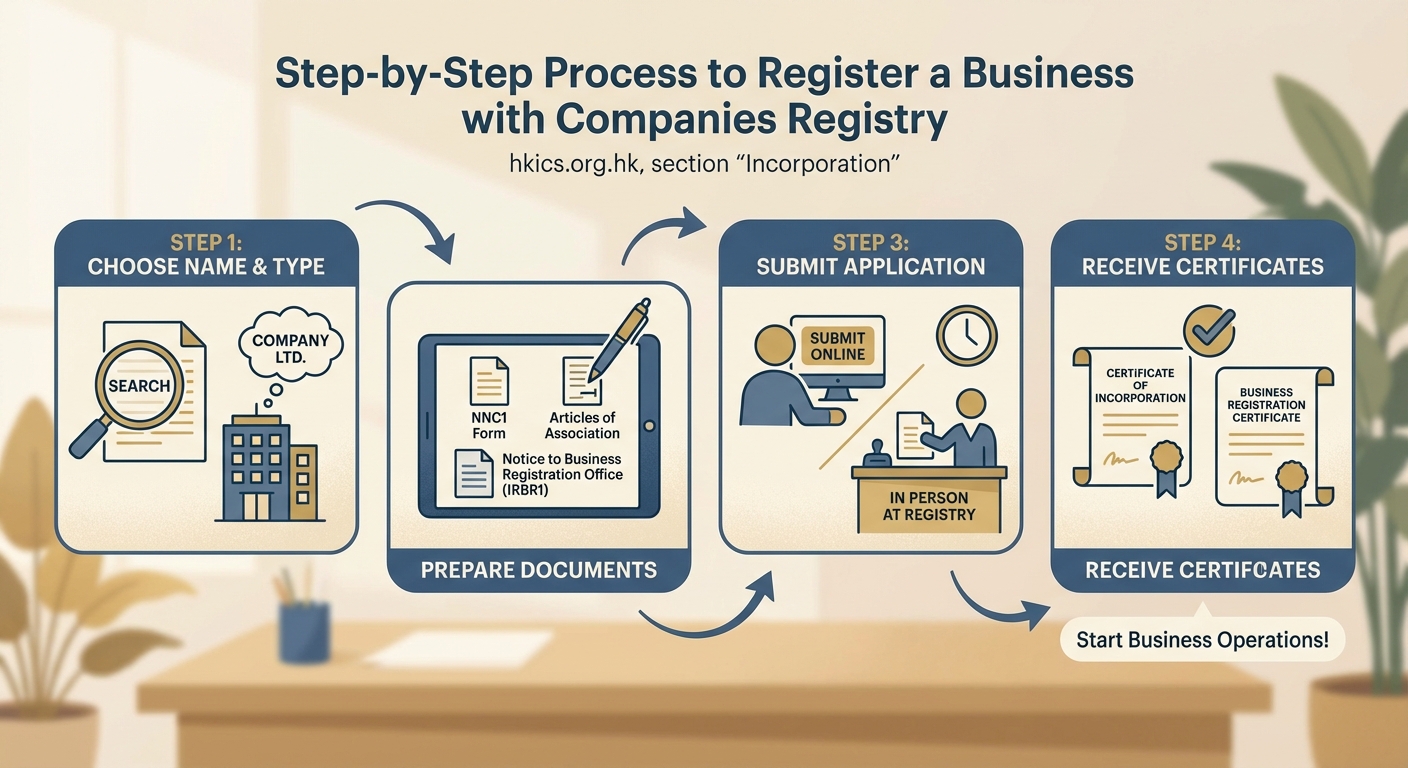 Step-by-Step Process to Register a Business with Companies Registry — 1