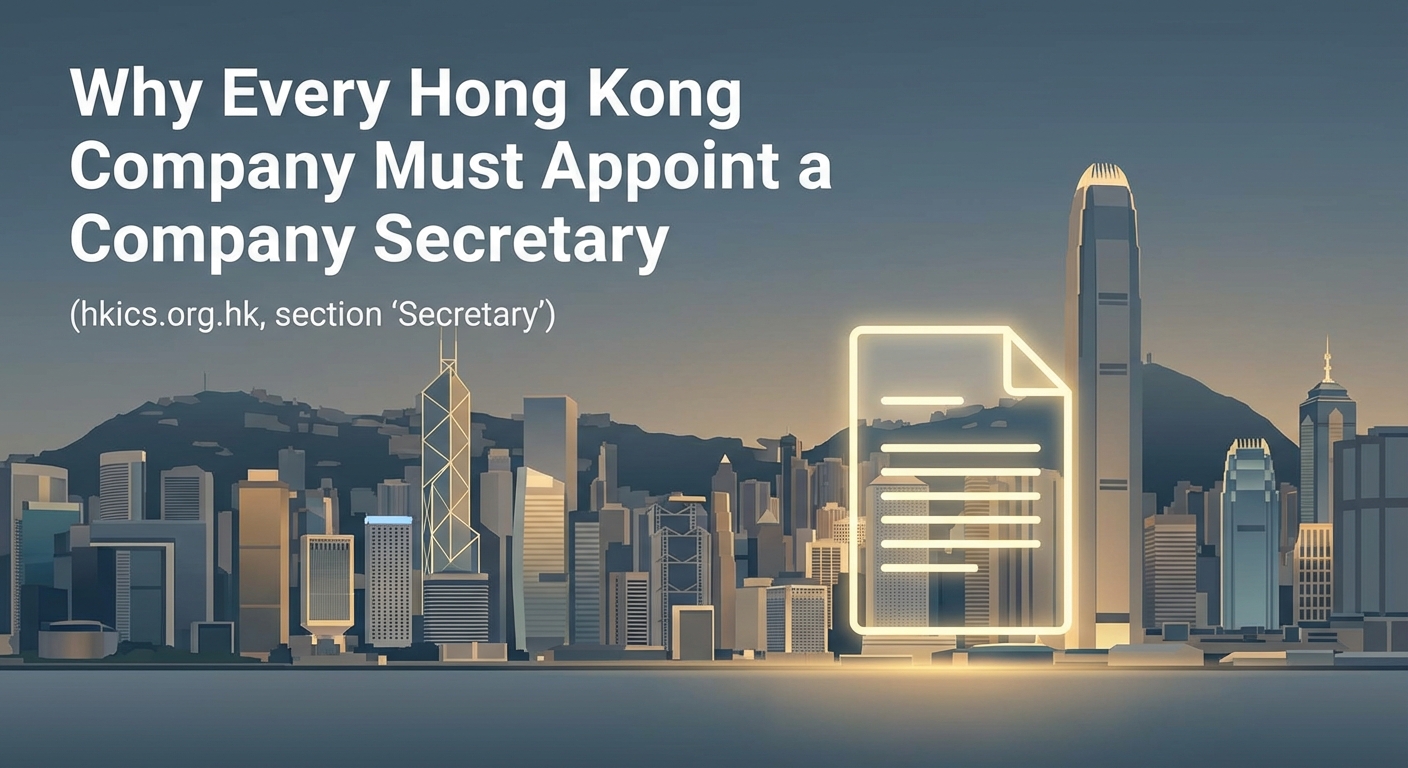 Why Every Hong Kong Company Must Appoint a Company Secretary — 2