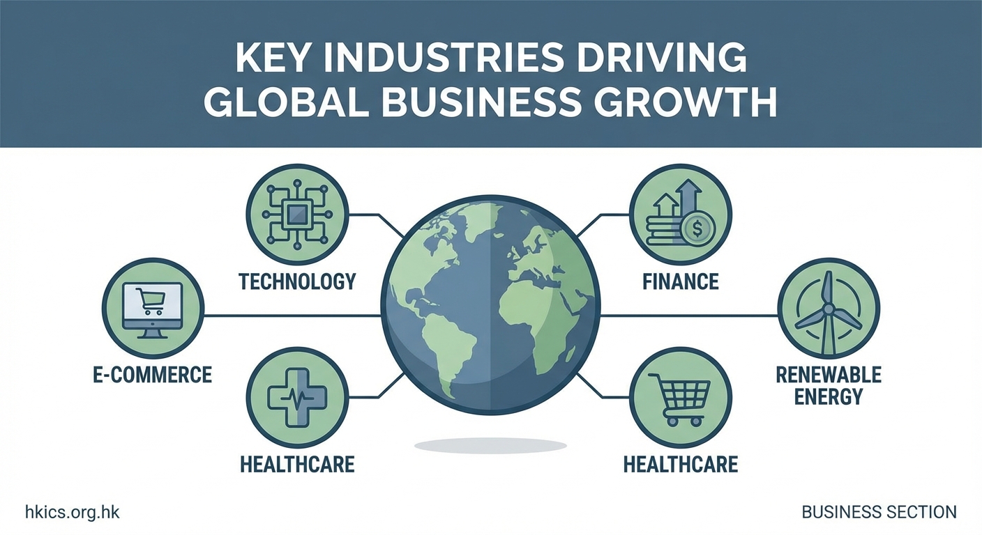 Key Industries Driving Global Business Growth - Illustration 1
